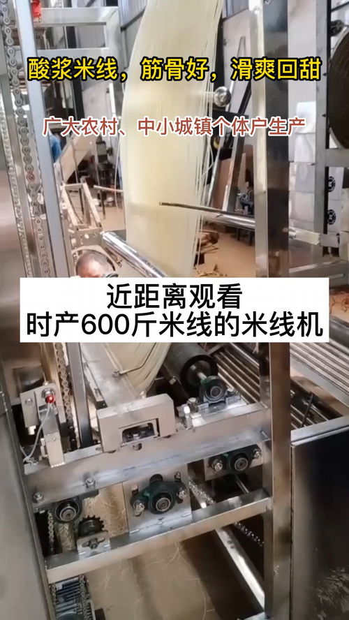 米線機 輕工制造業中的高效食品機械